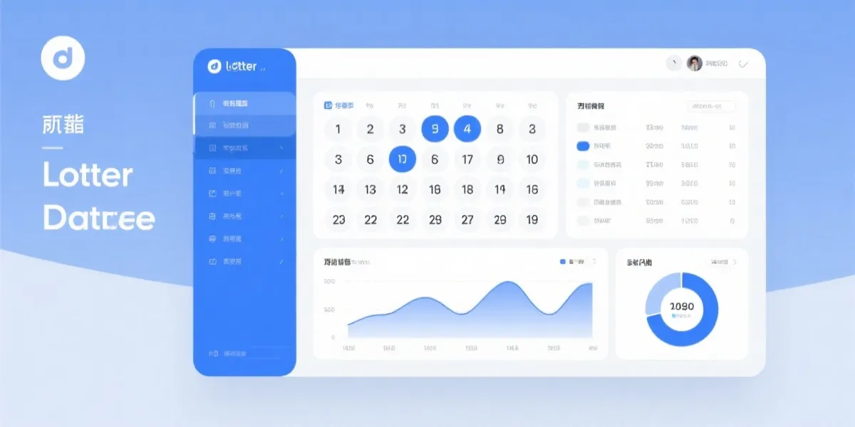 开奖信息可视化示意